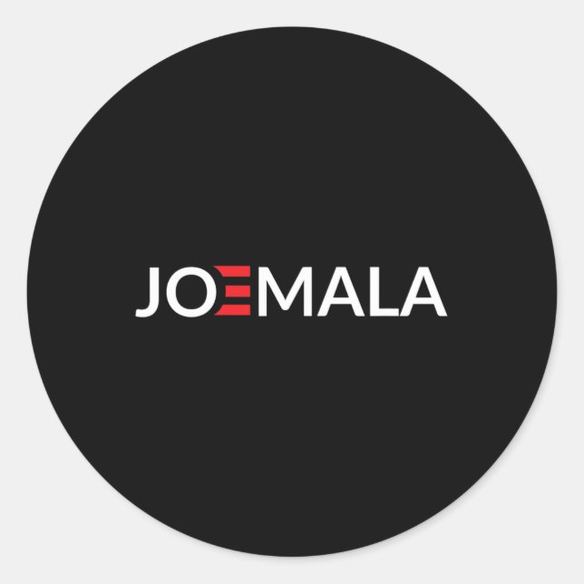 Pegatina Redonda Joe Y Kamala 2020 Vote Biden Harris 2020 (Anverso)