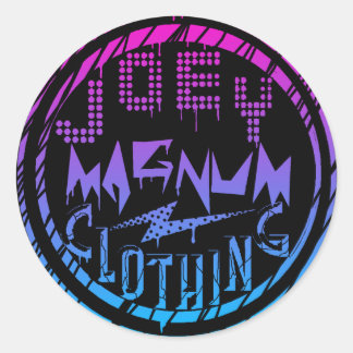 Pegatina Redonda Joey Magnum Clothing