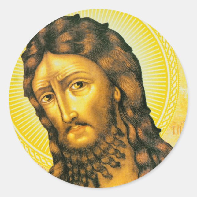 Pegatina Redonda John (Anverso)