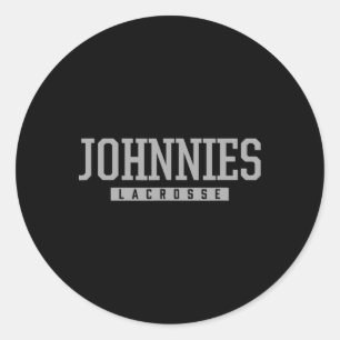 Pegatina Redonda Johnstown Johnson Lacrosse Hs