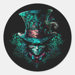 PEGATINA REDONDA JOKER SYMBOL