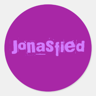 Pegatina Redonda Jonasfied