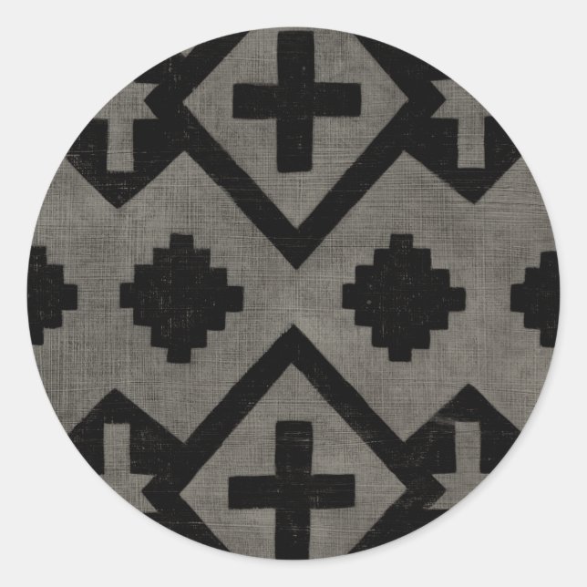 Pegatina Redonda Jornada de medianoche (Anverso)