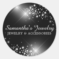 joyas de diamantes de gema plateado