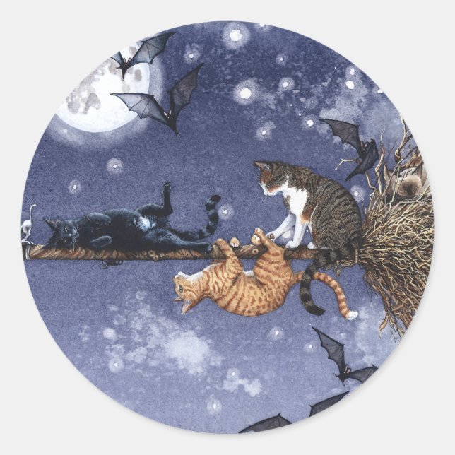 Pegatina Redonda Joyriding (Anverso)