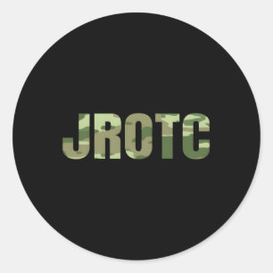 Pegatina Redonda Jrotc Cadet Estados Unidos Junior Rotc
