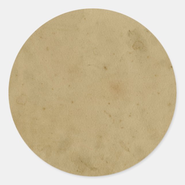 PEGATINA REDONDA JSBLT BROWN ANTE TEXTUED GRUNGE PATRÓN DE RETROCES (Anverso)