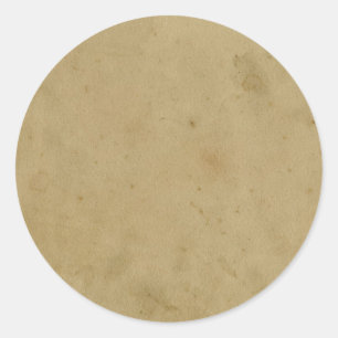 PEGATINA REDONDA JSBLT BROWN ANTE TEXTUED GRUNGE PATRÓN DE RETROCES