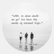Juan 6:68 SEÑOR, ¿a quién iremos? Verso de la Bibl