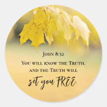 Juan 8:32 La verdad te hará libre la Biblia Verse