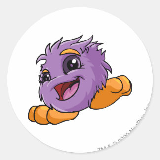 Pegatina Redonda JubJub Purple