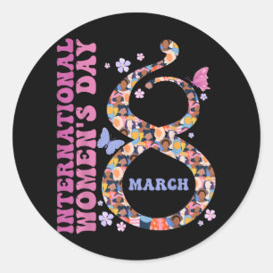 Pegatina Redonda Juego de fútbol Día de partido Vibes Futbol Lover 