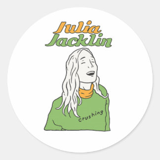Pegatina Redonda Julia Jacklin