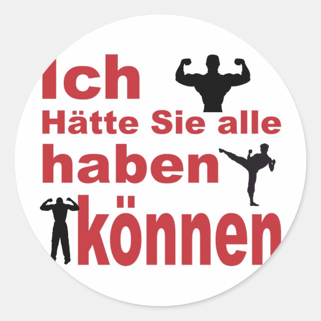 Pegatina Redonda junggesellenabschied/hochzeit (Anverso)