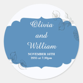 Pegatina Redonda Juntos para siempre