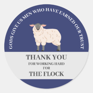 Pegatina Redonda Jw Gifts Elders "Regalos en hombres"