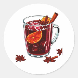 Pegatina Redonda K-Style Bullet Journaling Series13 - Food Stickes