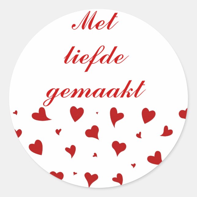 Pegatina Redonda kado stickers (Anverso)