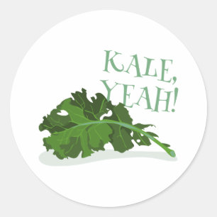 Pegatina Redonda Kale Yeah