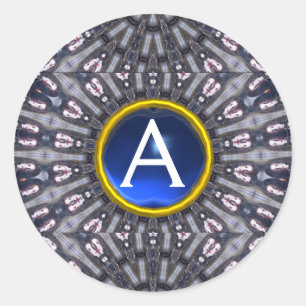 Pegatina Redonda KALEIDOSCOPE PSIQUIÉLICO / RECUERDOS MÍSTICOS mo