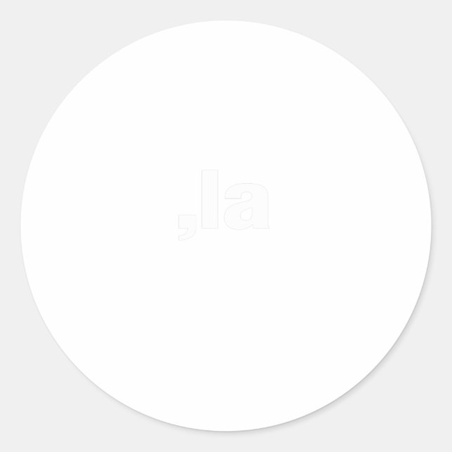 Pegatina Redonda Kamala Harris Comma La Biden Harris 2020 BLM (Anverso)