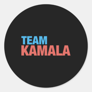 Pegatina Redonda Kamala Kamala Harris 47