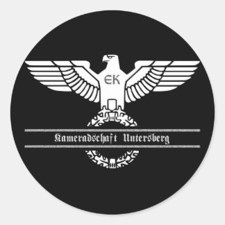 Pegatina Redonda Kameradschaft Untersberg
