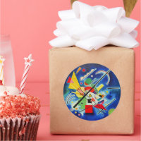 Kandinsky - Pintura azul, arte abstracto famoso