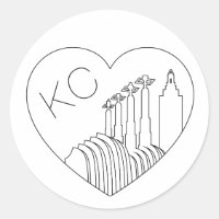 Kansas City - Corazón de la Línea Minimalista de A