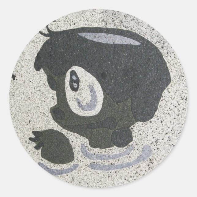 Pegatina Redonda Kappabashi (Anverso)