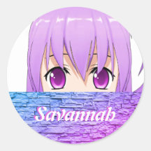 Kawaii Anime Chica lindo nombre rosa dulce