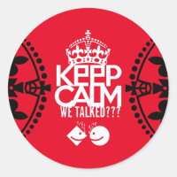 KEEP CALM WE TALKED? HABLAMOS?? BY MASANSER
