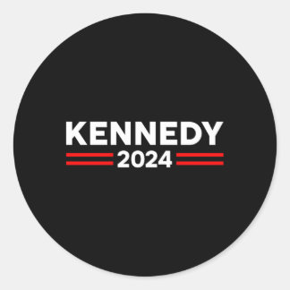 Pegatina Redonda Kennedy 2024 Rfk Jr Para Presidente