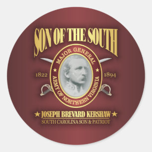 Pegatina Redonda Kershaw (SOTS2)