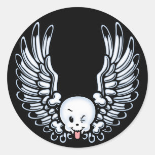 Pegatina Redonda Kidwing