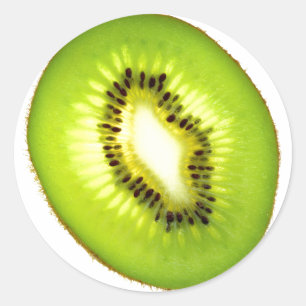 Pegatina Redonda Kiwi