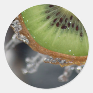 Pegatina Redonda Kiwi