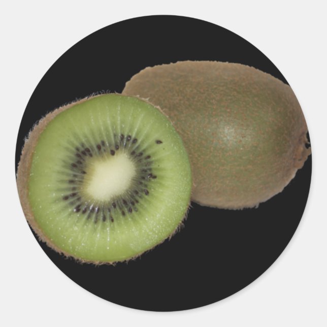 Pegatina Redonda Kiwis (Anverso)