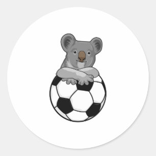 Pegatina Redonda Koala en Soccer Sports