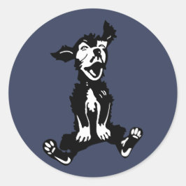 Pegatina Redonda Kriegsmarine U-30 Emblem