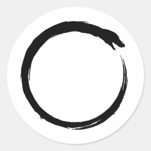 Pegatina Redonda Kundalini ouroboros
