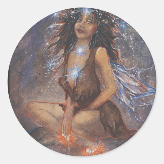 Pegatina Redonda La Brownie (Anverso)