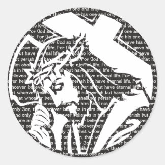 Pegatina Redonda La cara del verdadero amor.png