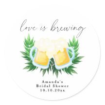 La cerveza de la boda de amor está en fermentación