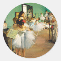 La clase de danza (1874) de Edgar Degas