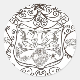 PEGATINA REDONDA "LA COLECCIÓN"