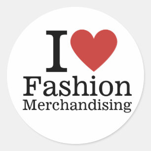 Pegatina Redonda ❤️ la comercialización de la moda para estudiantes