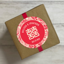 La doble felicidad del Boda chino personalizado