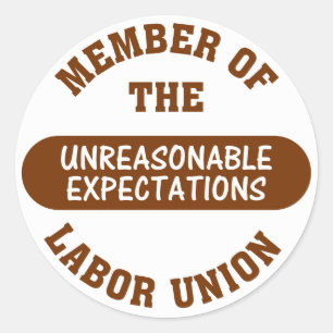 Pegatina Redonda La fecha límite de este proyecto es completamente 