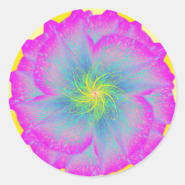 Pegatina Redonda La Gloria del Universo por el entrecejo